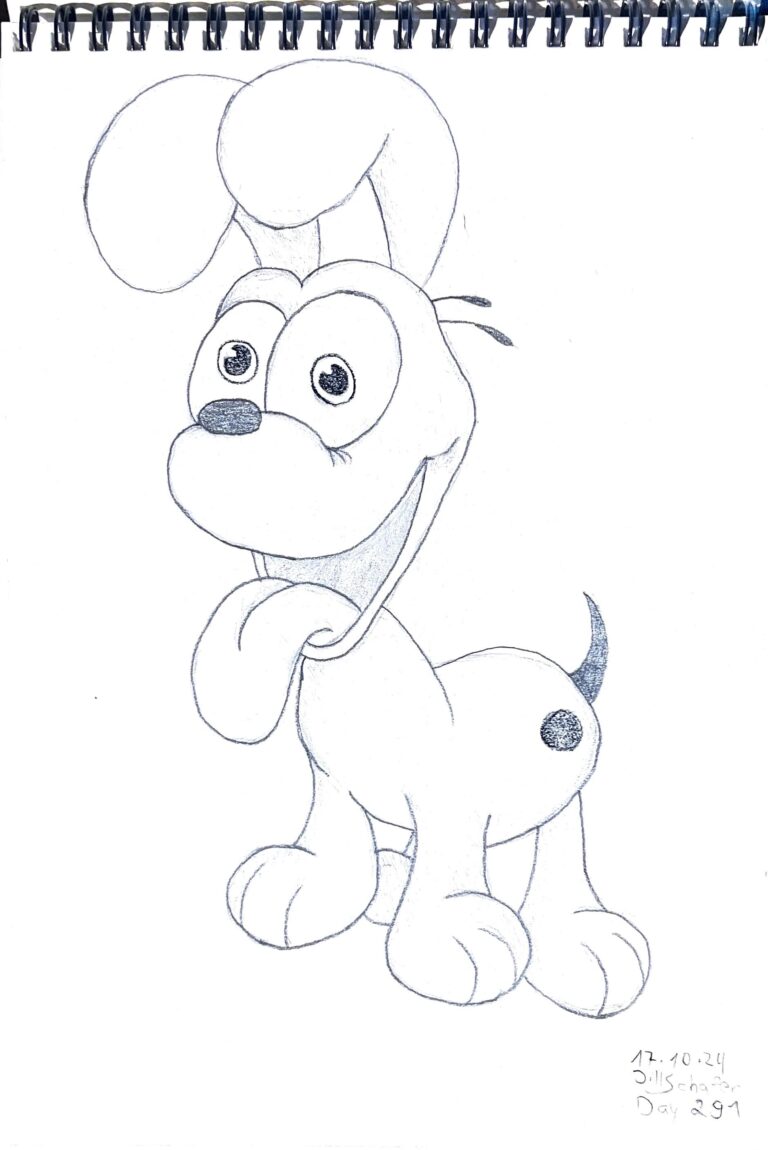 Odie aus Garfield