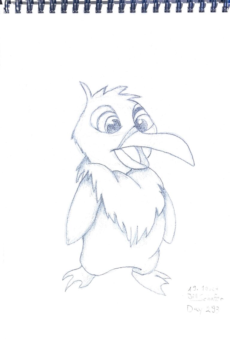 ein sündländlicher Pinguin